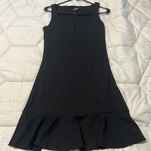 medium size black dress exprees brand